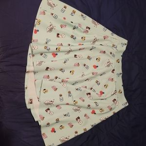 BT21 icon skater skirt (medium)